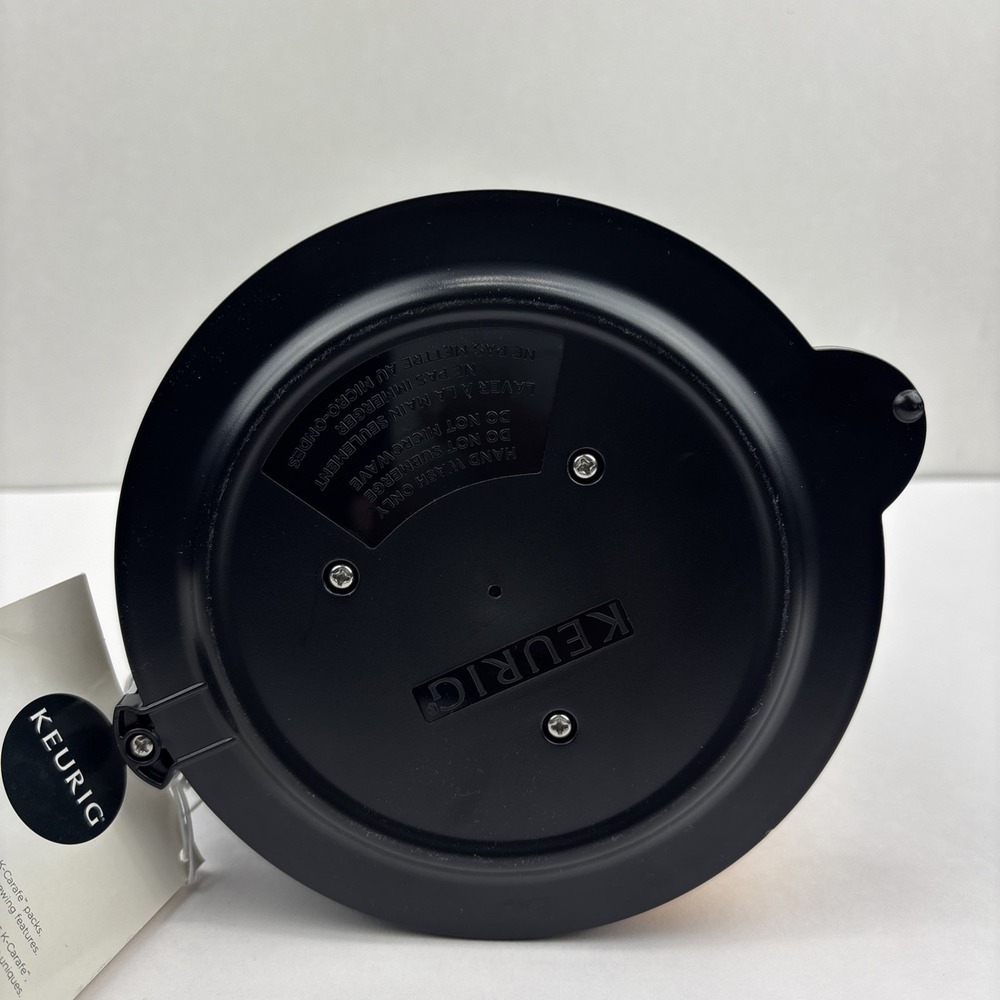 NEW Keurig 2.0 Replacement Black/Chrome Coffee Pot K-Carafe Lid 32oz. 1Qt. - Picture 7 of 9